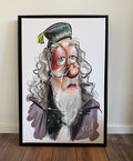 Karikatuur Albus Perkamentus - canvas