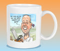 Mok met de karikatuur van Dick (B&B Vol Liefde)