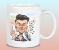 Mok met de karikatuur van Devon (B&B Vol Liefde)