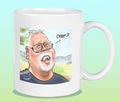 Mok met de karikatuur van Ton (B&B Vol Liefde)